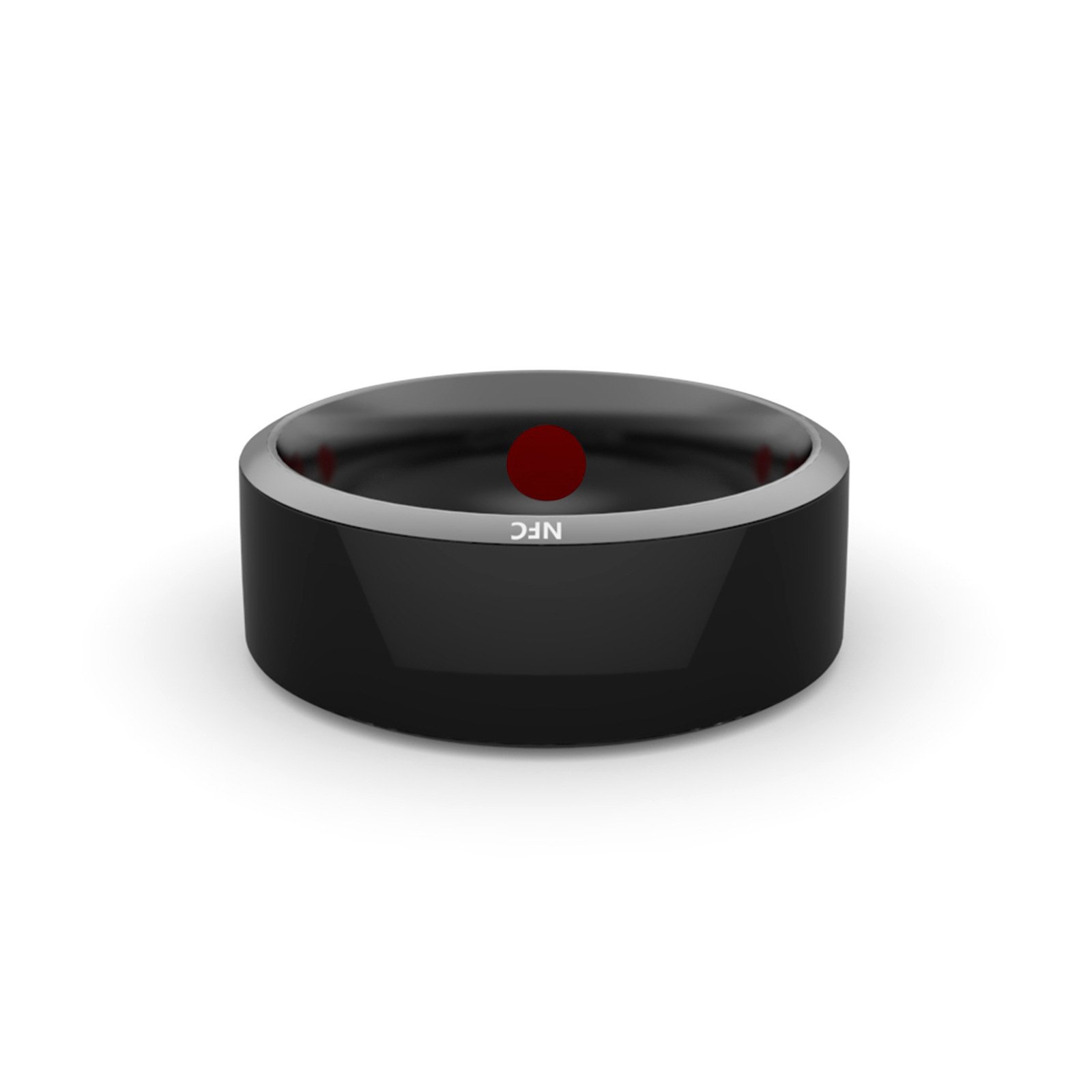 Smart Ring Wearable Device Multifunctional Black High-tech — image 4
