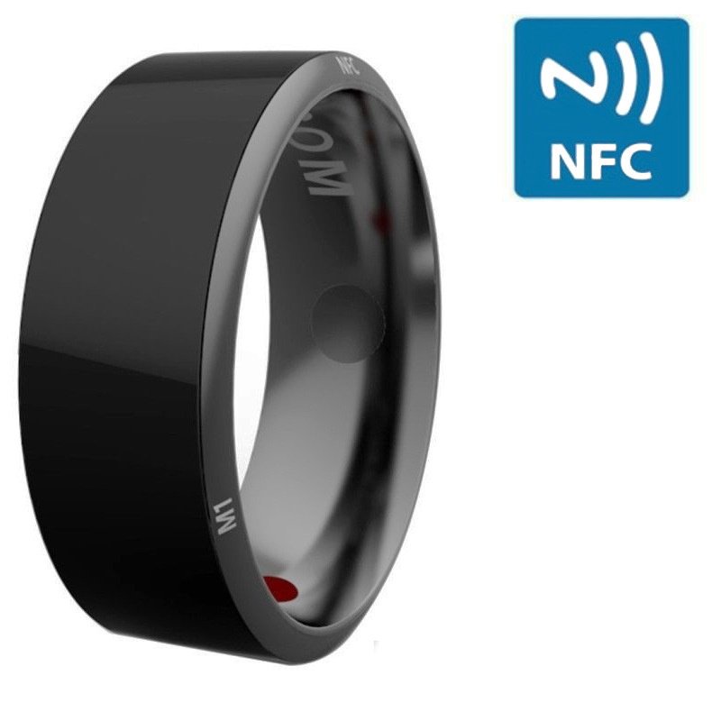 Smart Ring Wearable Device Multifunctional Black High-tech — image 5