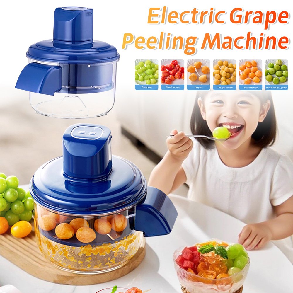 Automatic Electric Grape Peeler Electric Rechargeable Fruit Peeling Machine Hands-Free Skin Remover Home Kitchen Supplies Kitchen Gadgets — image 7