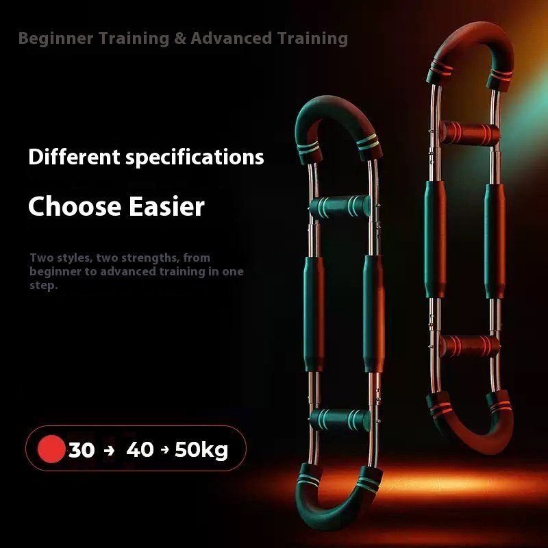 Multi-functional U-shaped Arm Strengthener Chest Trainer Adjustable Forearm Strength Exerciser Home Gym Equipment Bodybuilding — image 3