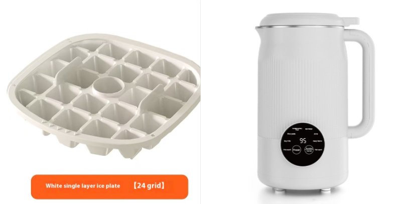 110V-220V 1200ml Soybean Milk Machine Multifunction Juicer Portable Blender Automatic Heat Home Soy Milk Maker Kitchen Gadgets — image 3