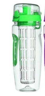 32Oz Fruit Infusing Infuser Water Bottle Water Fruit Bottle BPA Free Plastic Sport Fruit Infuser Water Bottles With Infuser Juice Shaker Drink Bottle Of Water — image 4